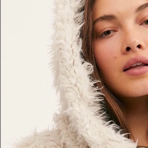 Free People One Zuri Parka Shaggy Coat - Picture 3 of 8